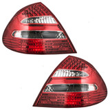 For 2003 2004 2005 2006 Mercedes-Benz E320 Tail Light Assembly (CLX-M1-439-1922L-UQ-PARENT1)