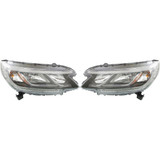For Honda CR-V 2015 2016 Headlight Assembly EX/EX-L w/LED Daytime Running Lights DOT Certified (CLX-M1-316-1172L-AFN2-PARENT1)