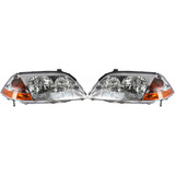 For Acura MDX 2001-2003 Headlight Assembly Unit CAPA Certified (CLX-M1-316-1130L-UC-PARENT1)