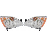 For Honda Civic 2005 2006 Headlight Assembly Unit CAPA Certified (CLX-M1-316-1142L-UC-PARENT1)
