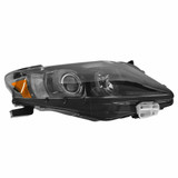 For 2012 Lexus RX350 Headlight Halogen; Type 2; For Canada Built; Black Bezel (CLX-M0-TY1207-B101L-PARENT1)