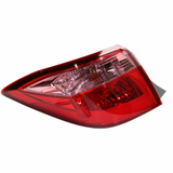 For Toyota Corolla 2017 Tail Light Assembly Outer E/L/LE/LE ECO Halogen Model DOT Certified (CLX-M1-311-19B8L-AF-PR-PARENT1)