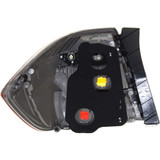 For 2008-2010 Toyota Highlander Rear Tail Light Assembly Unit Base (CLX-M0-TY1013-U000L-PARENT1)