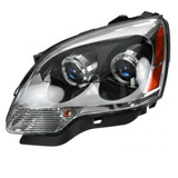 For 2007-2008 GMC Acadia Headlight Halogen; 1st Design; Blue Lens (CLX-M0-GM475-B001L-PARENT1)