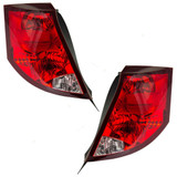 For 2003-2007 Saturn ION Rear Tail Light Assembly Unit 4dr For Sedan; w/o bulb (CLX-M0-GM435-U000L-PARENT1)