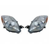 For 2006-2008 Toyota Yaris Headlight Assembly Unit 2dr hatchback (CLX-M0-TY922-A001L-PARENT1)
