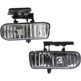 For 1999-2002 GMC Sierra 1500 Fog Light except Denali or C3 (CLX-M0-GM308-B100L-PARENT1)