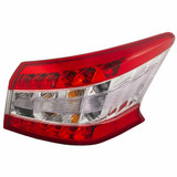 For 2013-2015 Nissan Sentra Tail Light DOT Certified Bulbs Included (CLX-M0-11-6550-00-1-PARENT1)