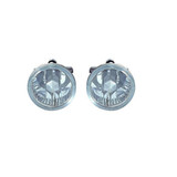 Fits Toyota Highlander 2004-2007/Hybrid 2006-2007/Prius 2004-2009/Echo/MR2 2000-2005/Scion Xa 2004-2005 Fog Light Assembly Unit CAPA Certified (CLX-M1-311-2015L-UC-PARENT1)