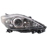 For Mazda 5 2008-2009 Headlight Assembly Unit Halogen Black Bezel (CLX-M1-315-1141L-US2-PARENT1)