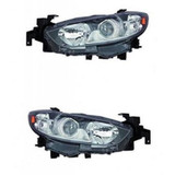 For Mazda 6 2014 2015 2016 Headlight Assembly Unit CAPA Certified (CLX-M1-315-1148L-UC2-PARENT1)