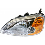 For 2001-2003 Honda Civic Headlight Assembly Unit 2dr Coupe (CLX-M0-HD400-A001L-PARENT1)
