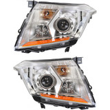 For Cadillac SRX 2010-2013 Headlight Assembly Halogen CAPA Certified (CLX-M1-331-11C1L-AC-PARENT1)