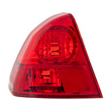 For 2003-2005 Honda Civic Rear Tail Light Assembly Unit 4dr Sedan Quarter Panel Mounted w/o Bulbs or Sockets (CLX-M0-HD420-U000L-PARENT1)