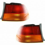 For 1996-1998 Honda Civic Rear Tail Light Assembly Unit 2dr Coupe Body Mounted (CLX-M0-HD176-U000L-PARENT1)
