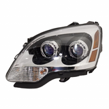 For 2007-2008 GMC Acadia Headlight DOT Certified Bulbs Included ;Halogen; 1st Design; Blue Lens (CLX-M0-20-6892-00-1-PARENT1)
