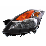 For 2007-2009 Nissan Altima Headlight CAPA Certified Bulbs Included ;for Sedan; w/Halogen; w/Light Black Bezel (CLX-M0-20-6828-90-9-PARENT1)