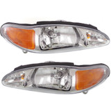 For 1997-2002 Ford Escort Headlight 4dr For Sedan/4dr Wagon (CLX-M0-FR215-B001L-PARENT1)