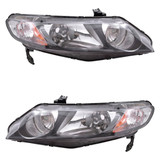 For 2006-2011 Honda Civic Headlight Assembly Unit For Sedan (CLX-M0-HD470-A101L-PARENT1)
