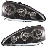 For 2005 2006 Acura RSX Headlight Assembly Unit (CLX-M0-HD479-A101L-PARENT1)
