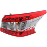 For 2013-2015 Nissan Sentra Rear Tail Light (CLX-M0-DS724-B000L-PARENT1)