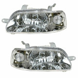 For 2004-2008 Chevy Aveo Headlight DOT Certified Lens and Housing Only (CLX-M0-20-6552-01-1-PARENT1)