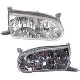 For 2001-2002 Toyota Corolla Headlight (CLX-M0-TY676-B001L-PARENT1)