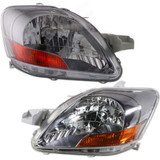 For 2008-2011 Toyota Yaris Headlight Assembly Unit Sedan (CLX-M0-TY892-A101L-PARENT1)
