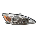 For 2002-2004 Toyota Camry Headlight LE|XLE; Chrome (CLX-M0-TY694-B001L-PARENT1)