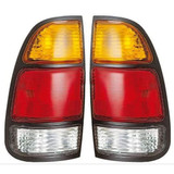 For 2000-2006 Toyota Tundra Rear Tail Light Regular Cab|Access Cab; Std Bed; Amber/Red/Clear Lens (CLX-M0-TY689-B000L-PARENT1)