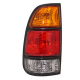 For 2000-2006 Toyota Tundra Rear Tail Light Regular Cab|Access Cab; Std Bed; Amber/Red/Clear Lens (CLX-M0-TY689-B000L-PARENT1)