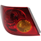 For 2003-2005 Toyota Corolla Rear Tail Light Assembly Unit (CLX-M0-TY666-U000L-PARENT1)