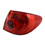 For 2005-2008 Toyota Corolla Rear Tail Light Unit (CLX-M0-TY666-U100L-PARENT1)