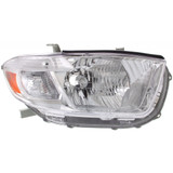 For 2008-2010 Toyota Highlander Headlight CAPA Certified Lens and Housing Only ;base/limited model (CLX-M0-20-6898-01-9-PARENT1)