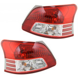 For 2007-2012 Toyota Yaris Tail Light CAPA Certified Base Sedan w/o Sport Package (CLX-M0-11-6234-01-9-PARENT1)