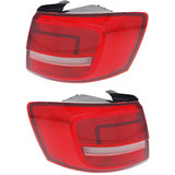 For 2015 Volkswagen Jetta Tail Light CAPA Certified Bulbs Included HYBRID; To 6-28-15 (CLX-M0-11-6784-00-9-PARENT1)