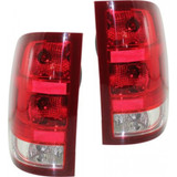 For 2010-2011 GMC Sierra 1500 Tail Light DOT Certified Bulbs Hybrid 2nd Design (CLX-M0-11-6224-90-1-PARENT1)