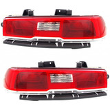 For 2015 Chevy Camaro Tail Light DOT Certified Bulbs Included Halogen (CLX-M0-11-6744-00-1-PARENT1)