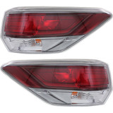For 2014-2016 Toyota Highlander Tail Light DOT Certified Bulbs Included (CLX-M0-11-6676-00-1-PARENT1)