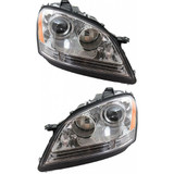 For 2006-2007 MERCEDES-BENZ ML350 Headlight DOT Certified Bulbs Included (CLX-M0-20-6916-00-1-PARENT1)