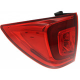 For 2016-2018 Honda Pilot Tail Light CAPA Certified Bulbs Included (CLX-M0-11-6830-00-9-PARENT1)