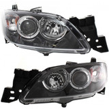 For 2004-2009 Mazda 3 Headlight DOT Certified Lens and Housing Only Sedan; Halogen (CLX-M0-20-6662-01-1-PARENT1)