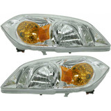 For 2005-2010 Chevy Cobalt Headlight CAPA Certified Bulbs Included LTZ; w/o Bracket (CLX-M0-20-6642-00-9-PARENT1)