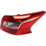 For 2016-2017 Nissan Sentra Tail Light DOT Certified Bulbs Included (CLX-M0-11-6906-00-1-PARENT1)
