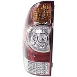 For 2009-2015 Toyota Tacoma Tail Light CAPA Certified Bulbs LED Type w/ Wiring Harness Clear Center Lens (CLX-M0-11-6306-00-9-PARENT1)