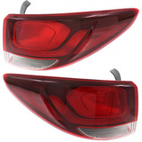 For 2017-2018 Hyundai Santa FE Tail Light DOT Certified Bulbs Included ;Standard; Clear Lens (CLX-M0-11-6940-00-1-PARENT1)