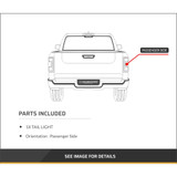For 2014-2015 Kia Sorento Rear Inner Tail Light CAPA Certified w/ Bulbs (CLX-M0-17-5458-00-9-PARENT1)
