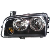 For 2006-2007 Dodge Charger Headlight DOT Certified Bulbs Included Halogen; To 11-8-06; Assy (CLX-M0-20-6728-90-1-PARENT1)