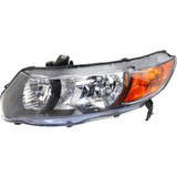 For 2006-2007 Honda Civic Headlight CAPA Certified Lens and Housing Only Coupe (CLX-M0-20-6736-01-9-PARENT1)