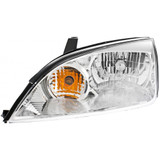 For 2005-2007 Ford Focus Headlight DOT Certified Bulbs Included Except SVT; Halogen; w/o Bulbs or Sockets (CLX-M0-20-6724-00-1-PARENT1)